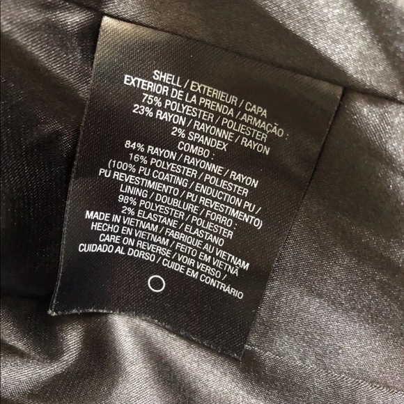 Tahari charcoal gray Cardona blazer with peplum - Picture 8 of 8